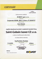 Seminář o izolačních hmotách firmy Saint-Gobain ISOVER CS s.r.o.