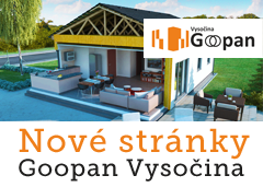 Nové stránky Goopan Vysočina