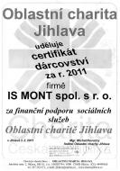 Certifikát dárcovství